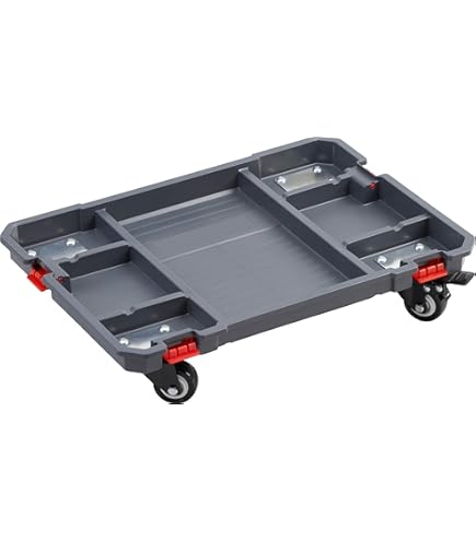 Connex Roller support - 4 castors - Includes two parking brakes