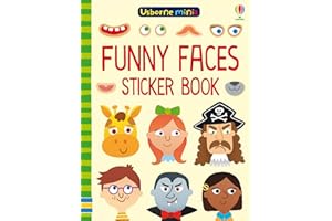 Funny Faces Sticker Book (Usborne Minis)