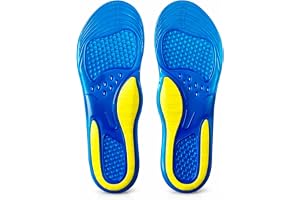 Goofort 3D-Xpain™Women Men Gel Insoles Shock Absorbing Insole Pain Relief Anti Fatigue Everyday Active No-Odour Work Sports C