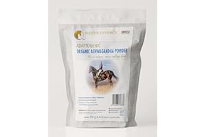 Equine Synergy Ashwagandha per cavalli e pony: una potente erba calmante per mantenere il relax e la concentrazione nel cavallo o pony, con adattogeni comportamentali