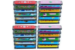 16 Pcs Harmonica for Kids Birthday Party Favor,Kids Harmonica Toy Gift, ,Classroom, Party Favors, Goodie Bags Fillers, Birthday Day Gifts and Prize(Random Colour)