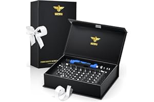 Wearxi Gifts for Men, 60 in 1 Precision Screwdriver Set, Multi Tool Gadgets Stocking Fillers for Men, Ratchet Screwdriver Bit Set, Mens Gifts for Dad Birthday Presents for Dad Christmas Gifts for Him