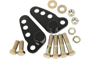 XMT-MOTO Lowering Kits 1-3" Rear Adjustable Lowering Kits fits for Harley Davidson Touring Bikes/Street Glide/Electra Glide/Ultra Glide/Road King with Hard Saddlebags Only/Standards 2002-2016