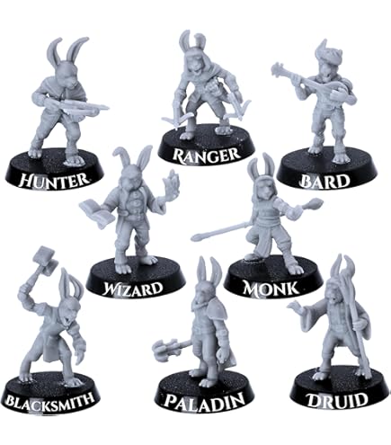Inquisitor Band – 9 Miniature Set For Tabletop RPGs | 32mm Scale Fantasy Models | Witch Hunters, Priests, High Inquisitor | Highlands Miniatures - View #7