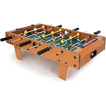 Mini Baby-foot De Table 50 X 10 X 51,5 Cm - Avec 2 Balles, Compteur De Buts, Pour Enfants Et Adultes