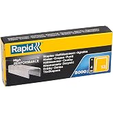Rapid Zımba teli Tip 13, 4 mm zımba, 5.000 adet b&uuml;y&uuml;k paket, ahşap ve tuval i&ccedil;in ince tel kıska&ccedil;lar