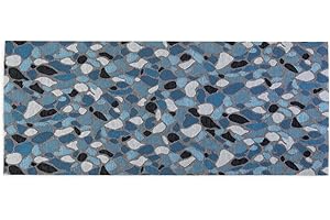 HomeLife Tappeto Cucina Antiscivolo Lavabile in Vinile 52X280 Made in Italy | Passatoia Antimacchia in PVC Interni ed Esterni Pavimento in Marmo| Tappeti Runner Lungo in Gomma [280 cm]