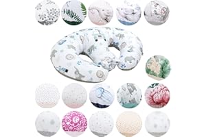 ‎BELLOCHI GROWING IN STYLE Bellochi Growing in style Stillkissen Zwillinge, Stillkissen XXL, Nursing Pillow - Schwangerschaftskissen, Stillkissen groß, Stillhörnchen Baby - Multifunktionale Zwillingsstillkissen Safari