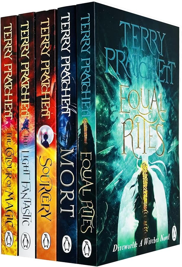 Terry pratchett Discworld novels Series 1 and 2 :10 books