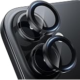 WSKEN iPhone 16 Plus/iPhone 16 Kamera Lens Koruyucu - [Orijinal &Ccedil;ekim Modeli] Kırılmaz Ultra HD Temperli Metal Cam Kamera Ekr