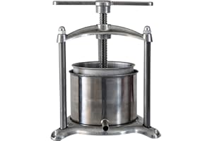 CELMS Torchietto Premitutto Alluminio Manuale Torchio Made In Italy Pentola Acciaio Inox Dedicata Resistente Per Sempre Modello 2023 NEW (Large)