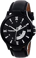 REDUX Analogue Black Dial Men's Watch (Rws0106)