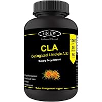 Sinew Nutrition CLA Fat Burner 1000mg with Conjugated Linoleic Acid - 90 Count
