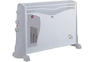 Drexon 743300 Convecteur mobile 2000 W avec turbo Blanc