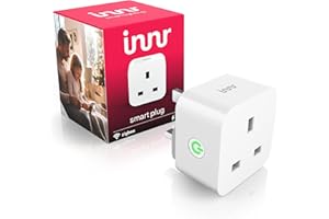 Innr Zigbee Smart Plug with Energy Monitoring, Works with Hue*, Alexa, Home Assistant, and SmartThings, Smart Socket Works as Zigbee Repeater, 1-Pack