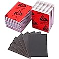 TERRIFI 18 Pcs Sanding Sponge Set, 320-3000 Grit Ultra Fine Pads, Soft Foam Sand Blocks, Wet Dry Sandpaper for Polishing Model, Drywall, Metal, Wood Furniture