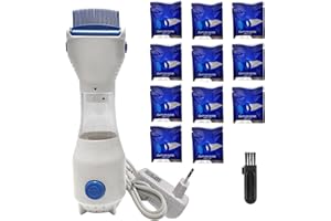 BQWEUN Elektrischer Läusekamm, Läusestaubsauger, Professionelles Läuseentfernungswerkzeug, Flohkamm Hunde Elektrisch, Läusemittel, Lice Comb