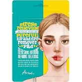 Ariul Stress Relieving Purefull Lip and Eye Remover 10 Pads-Cildi Kurutmayan Makyaj Arındırıcı Pamuk Ped