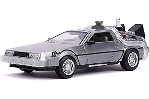 JADA TOYS Back To The Future II 31468 Hollywood Rides 1:24 BTTF II DeLorean Time Machine