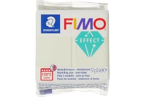 STAEDTLER - Fimo® effect - Pain pâte à modeler - 57 Grammes - Effet luminescent - 8020-04