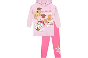 Paw Patrol Patrulla Canina Conjunto Niña Invierno | Skye Sudadera Con Capucha | Ropa Niña | 18 Meses A 8 Años