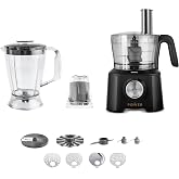 Karaca Mastermaid Power Multifunctional 10 in 1 Black Mutfak Robotu 2000W