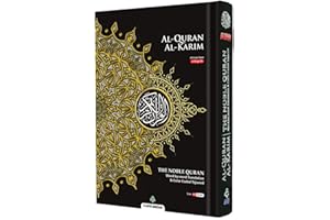 GENERIC MAQDIS NOBLE A5 TRAVEL SIZE Quran Koran Book Colour Holy English Arabic Word by Word Translation FBA Prime Delivery (Black)