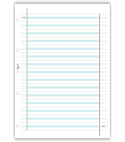 Fogli Ricambio Blasetti A4 Rigati - Confezione Da 40 Fogli Per Raccoglitori - Foto 6