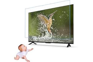 JQZWXX 43-65 Zoll Antireflex Matte OberfläChe TV Bildschirmschutzfolie, Blaulichtfilter Und Staubschutzfolie, SchüTzen Sie Ihre Augen FüR Samsung, Hisense, TCL, Sony, Sharp, Lg Usw / 55in1211x682mm