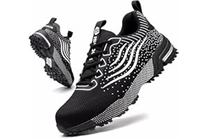 CYKYGGO Chaussures de Sécurité Hommes Femme Chaussures de Travail Légère Confortable Basket Securite Embout Protection Acier Cuisine