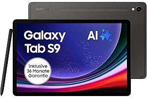 ‎SAMSUNG Samsung Galaxy Tab S9 AI-Android-Tablet, Wi-Fi, 128 GB / 8 GB RAM, MicroSD-Kartenslot, Inkl. S Pen, Simlockfrei ohne Vertrag, Beige, Inkl. 36 Monate Herstellergarantie [Exklusiv bei Amazon]