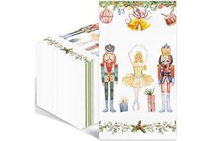 ‎WZCZF 50Stück Weihnachten Servietten, Weihnachten Deko Tischdeko, Nussknacker Papierservietten, Merry Christmas Servietten mit Nussknacker, Merry Christmas Party Deko Napkins, Winter Papierservietten
