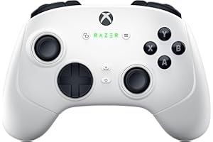Razer Wolverine V3 Pro - Controller Esports wireless per Xbox e PC (HyperSpeed Wireless, pulsanti d'azione tattili Mecha, stick analogici ad effetto Hall anti-drift, vibrazioni aptiche) Blanco