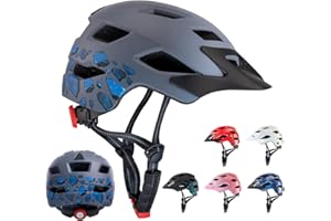 ‎SIFVO Fahrradhelm Kinder 50-57cm für 5-8-12 Jahre, SIFVO Kinderhelm mit abnehmbarem Visier, Atmungsaktiv und bequemer Kinder Fahrradhelm