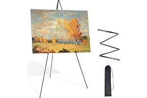 DARENYI Portable Artist Easel Stand 63'' Painting Stand Display Easel Stand for Wedding Sign & Poster for Display Sign, Painting, Poster, Trade Showset
