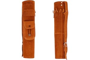 ‎ELTORO elToro Wild Colorz Fringe - Rückenköcher; Robustes Wildleder und attraktive Farben, Zubehör für Pfeil und Bogen