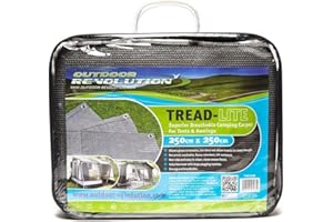 OUTDOOR REVOLUTION Blue Diamond Treadlite Tent Carpet 250x250 Centimeter, Grey, One Size
