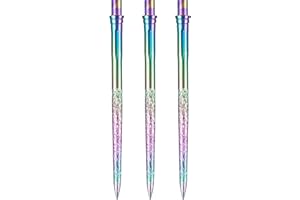 Caliburn Evo Dart Points | Roughed Smooth Grip | No Lip Design | Precision Steel Tip Dart Points | Multiple Colours