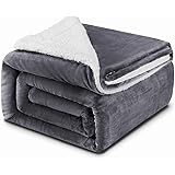 KANKAEU Mantas Gruesas 160x200cm, 550GSM Mantas Calientes y Cómodas, Manta de Sofá Polar Súper Suaves, Mantas Sherpa, Regalos