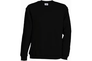 James & Nicholson Sweatshirt Rundhals - Klassischer Sweatpullover für Freizeit und Beruf