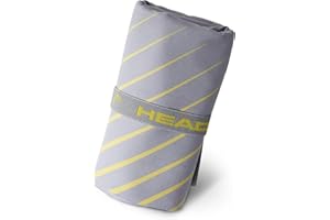 JIOBBO HEAD Active Stripes - Strandtuch Mikrofaser Handtuch Set mit Gummizug, Duschtuch Flauschiges Leichtes, Schnell Trocknendes Fitness Handtuch Saunatuch Saugfähiges Badetuch Platzsparende Reisehandtücher