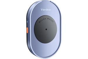 ‎VAYDEER Vaydeer Urządzenie do symulacji ruchu myszy M4 z włącznikiem/wyłącznikiem, niewykrywalny ruch myszy, bez sterownika, do wybudzania komputera, idealny prezent dla mężczyzn/kobiet, niebieski Fog Blue)