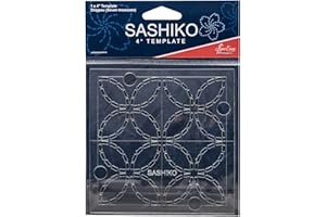Sew Easy Sashiko - Patrón de bordado (10,2 x 10,2 cm), diseño de Shippou
