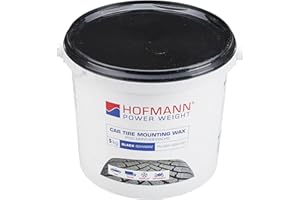HOFMANN POWER WEIGHT Pasta di montaggio pneumatici colore nero 5 kg, Pasta per montaggio pneumatici colore nero, Utensile di montaggio pneumatici