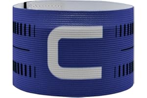 Mezeic Captain Armband, Unisex C Captain Armbands Soccer Adjustable Football Player Captain's Arm Bands Sport Team Training for Youth and Adult