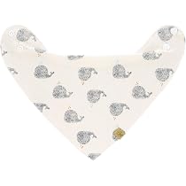 Lot 2 Bavoirs Écharpe Triangle Bébé LÄSSIG Little Mateys – Coton Bio & Imperméable