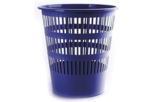 DONAU Papelera calada D306-10, 16 l, color azul