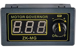 BOJACK Contrôleur de Vitesse de Moteur PWM Régulateur de Vitesse Réglable avec Commutateur Rotatif Variable en Continu DC 5V 12V 24V 150W Module de Pilote de Générateur de Signal