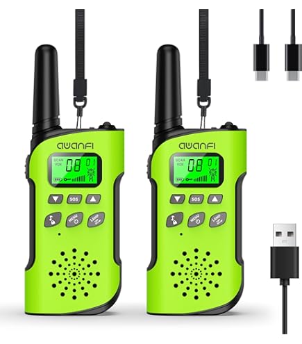 Talkpod Walkie Talkie 3er Set, Walkie Talkie Aufladbar für Erwachsene Kinder, 16 Kanäle Funkgeräte Set mit VOX, Walki Talki für Camping Wandern Geschenk Talkpod Walkie Talkie 3er Set, Walkie Talkie Aufladbar für Erwachsene Kinder, 16 Kanäle Funkgeräte Set mit VOX, Walki Talki für Camping Wandern Geschenk