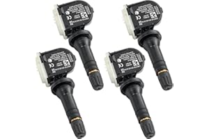 PORFOYO Sensor de presión de neumáticos, 4 unidades, sistema de control de presión de neumáticos, TPMS, sensor de presión de neumáticos TPMS, sensor TPMS 13506028 para Opel Corsa Antara Insignia Meriva Mokka